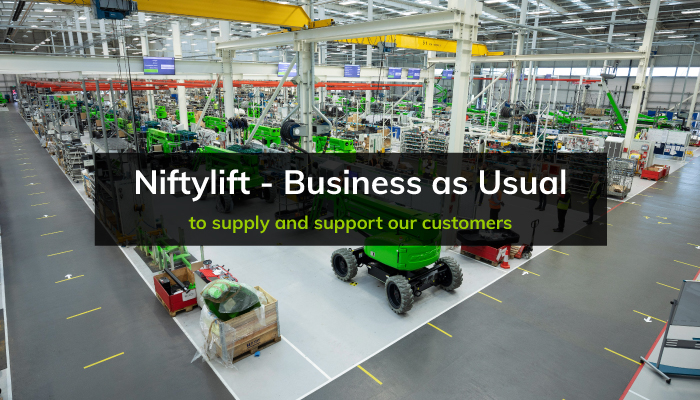 Niftylift - Business as Usual