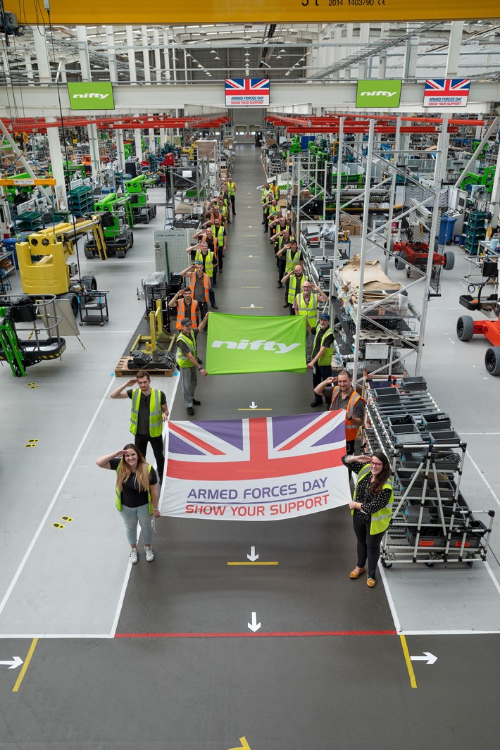 Niftylift Salutes Our Forces - 2020