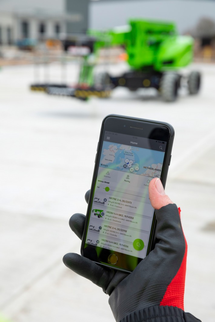 Localisation de votre Niftylift avec Niftylink