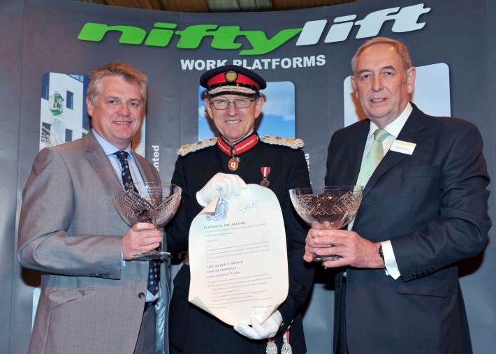 Niftylift is awarded two Queen's Awards for Enterprise