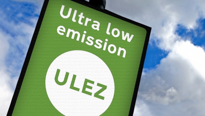 Ultra-Low Emission Zone Sign